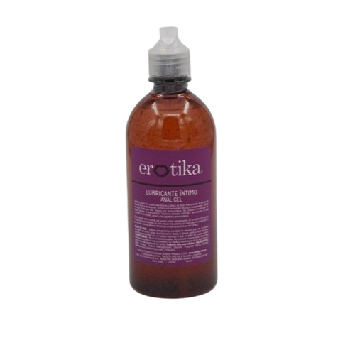 Lubricante Íntimo Anal Gel Erotika 500ml