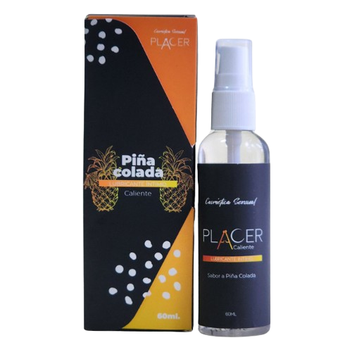 Lubricante saborizado Piña Colada (incluye juego sexual de pareja)
