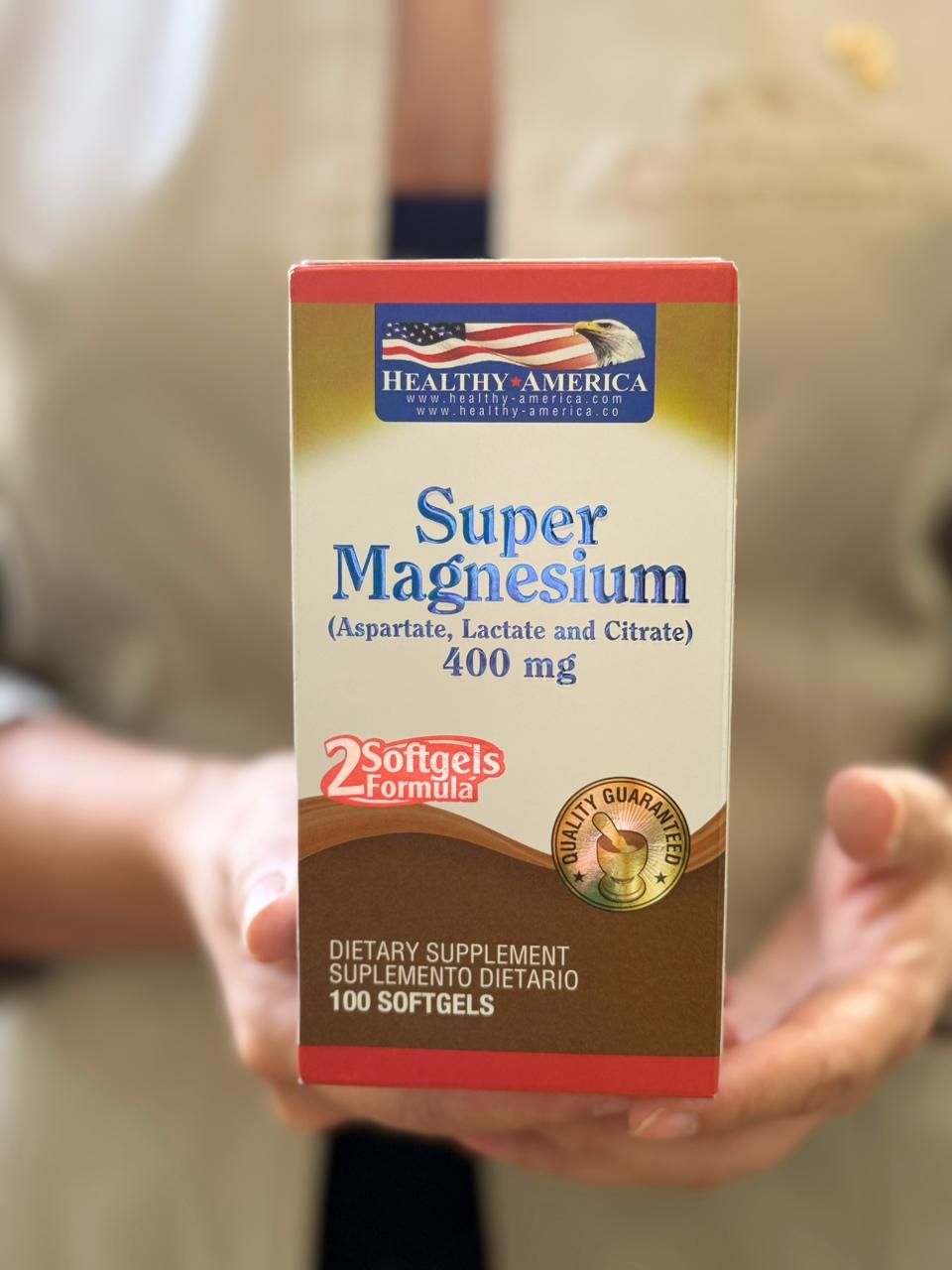 Super Magnesium 400 mg – Healthy Sports