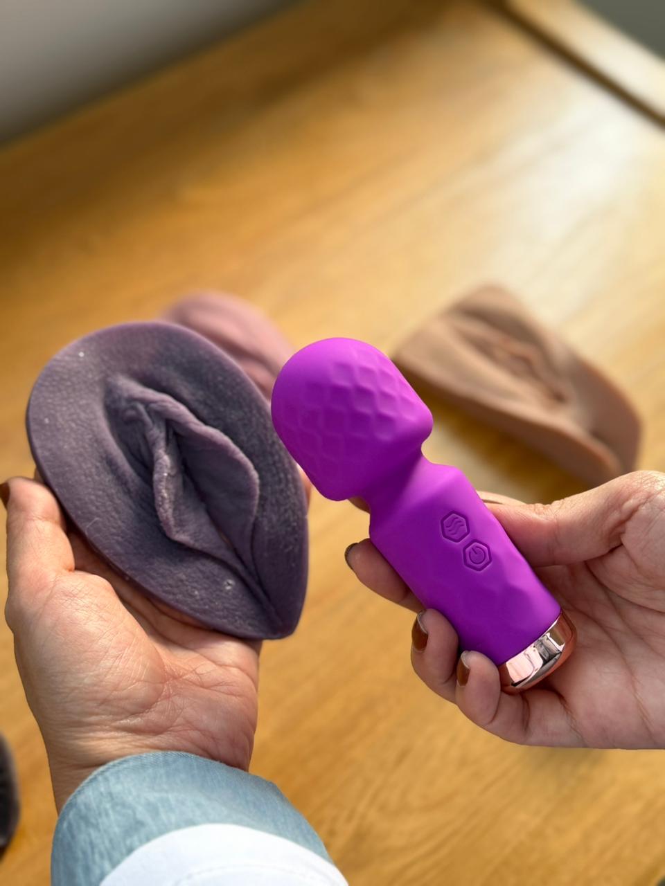 Vibrador Aselia Majestic Morado