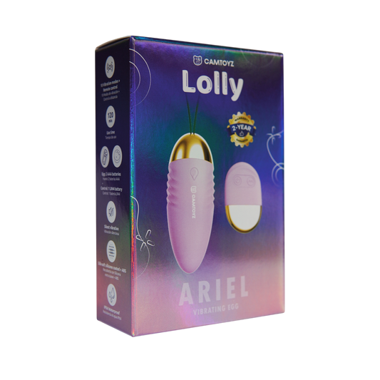 Bala Vibradora Ariel con Control Remoto: 10 Modos y Silicona
