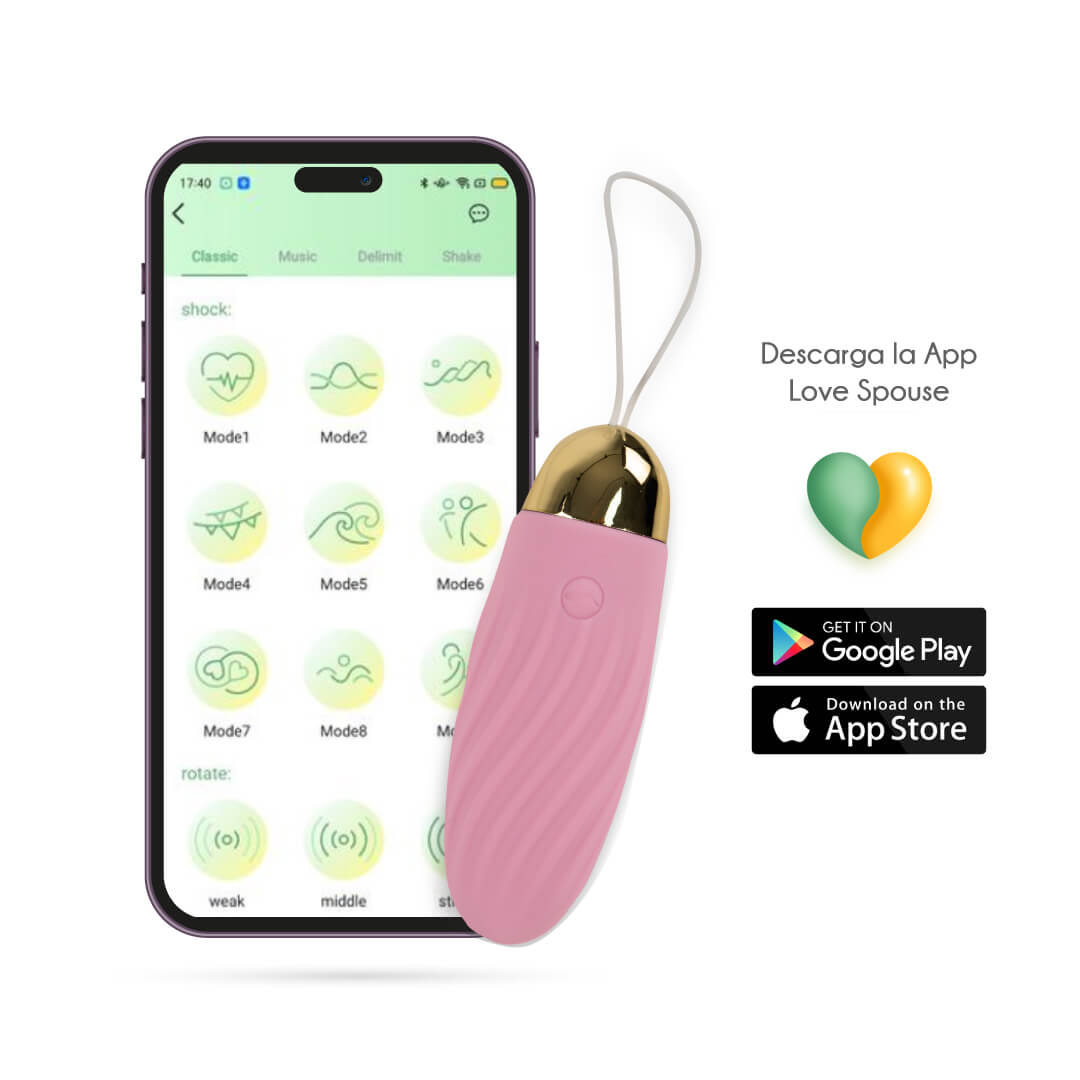 Huevo vibrador con App Elenor