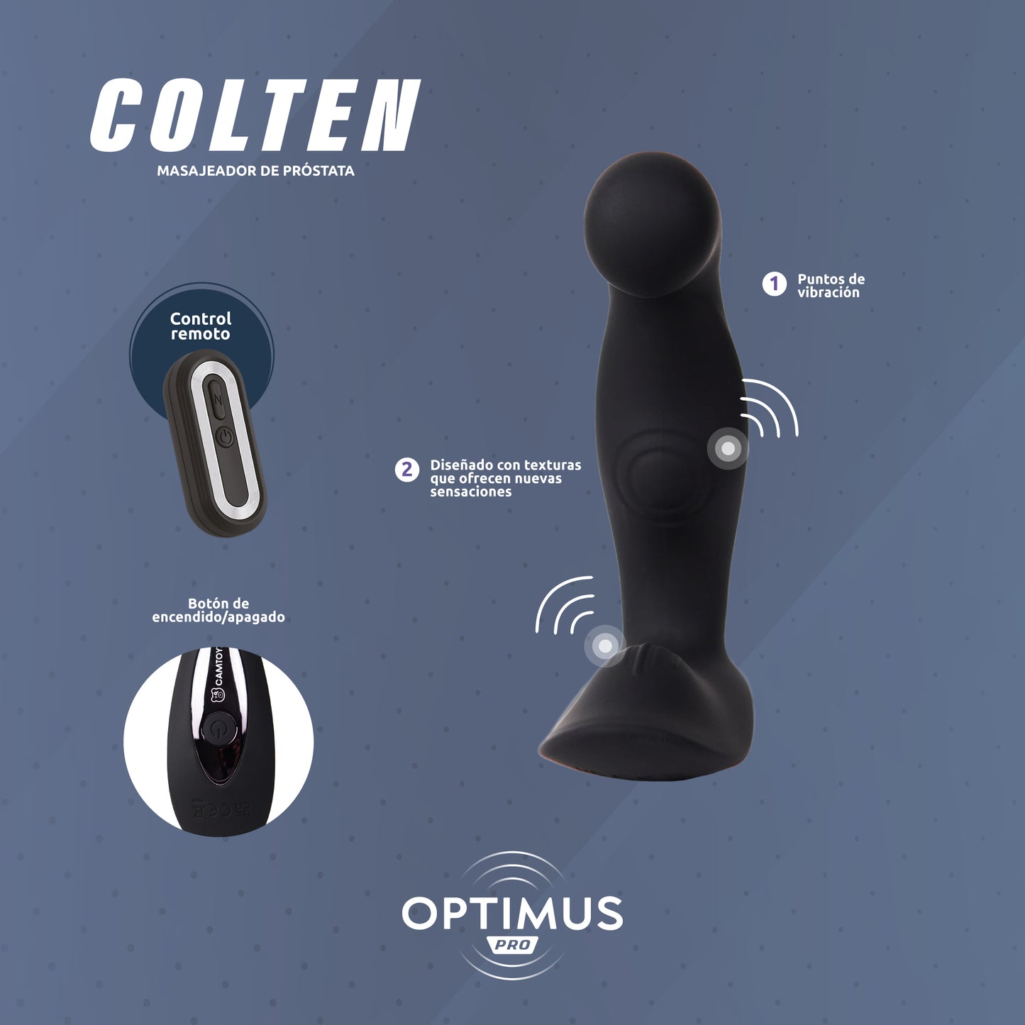 Estimulador de Prostata Colten Camtoyz