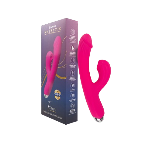 Vibrador Doble Estimulación Flora