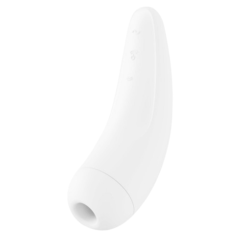 Succionador ergonómico blanco, vista lateral - Sexpecialista Shop