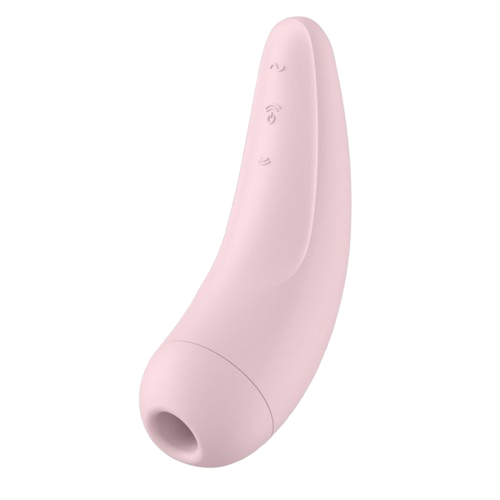 Succionador ergonómico rosa, vista lateral - Sexpecialista Shop