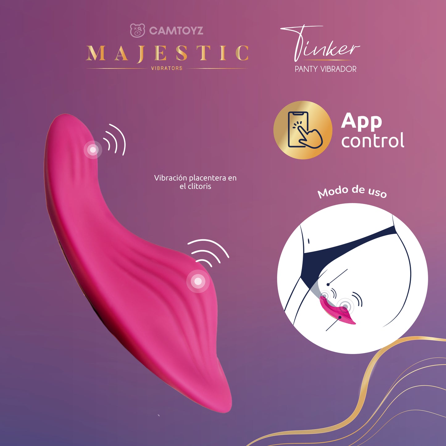 Vibrador Para Panty - Tinker con App