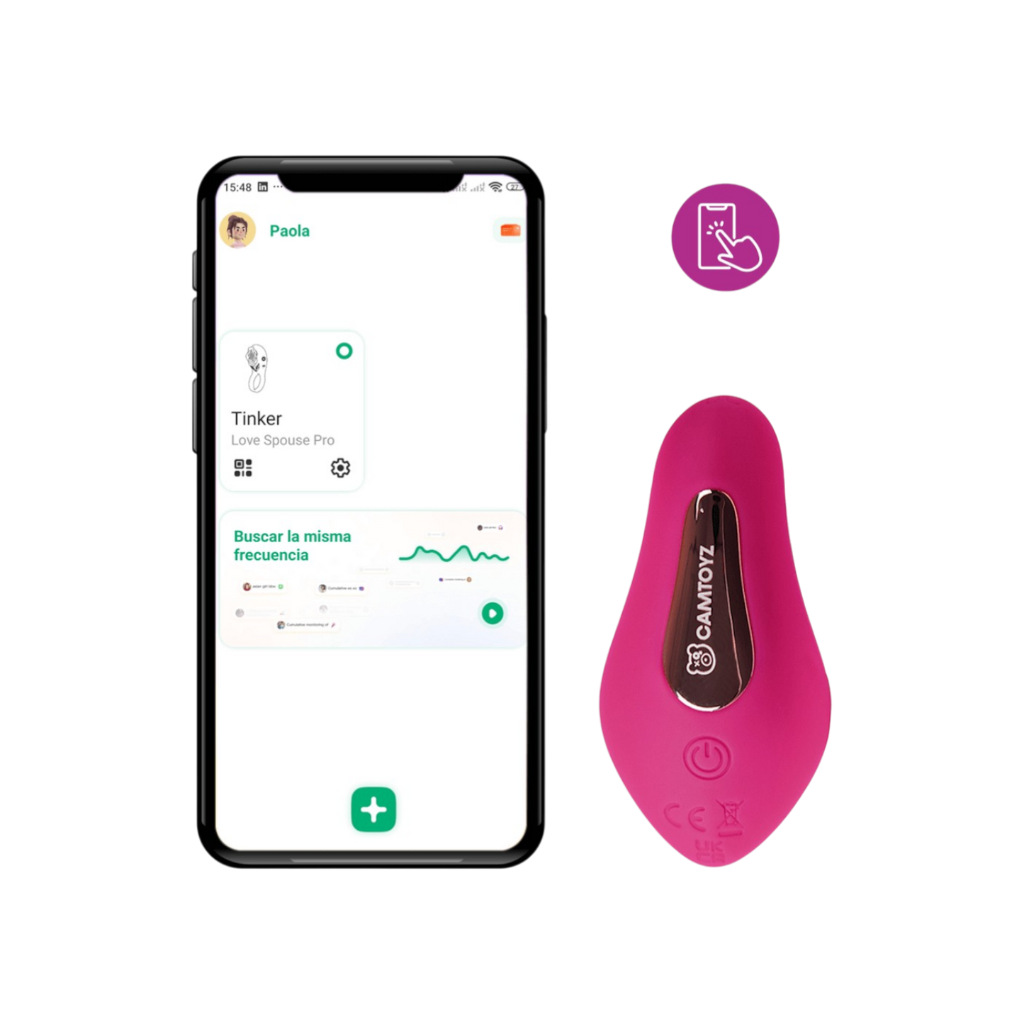 Vibrador Para Panty - Tinker con App