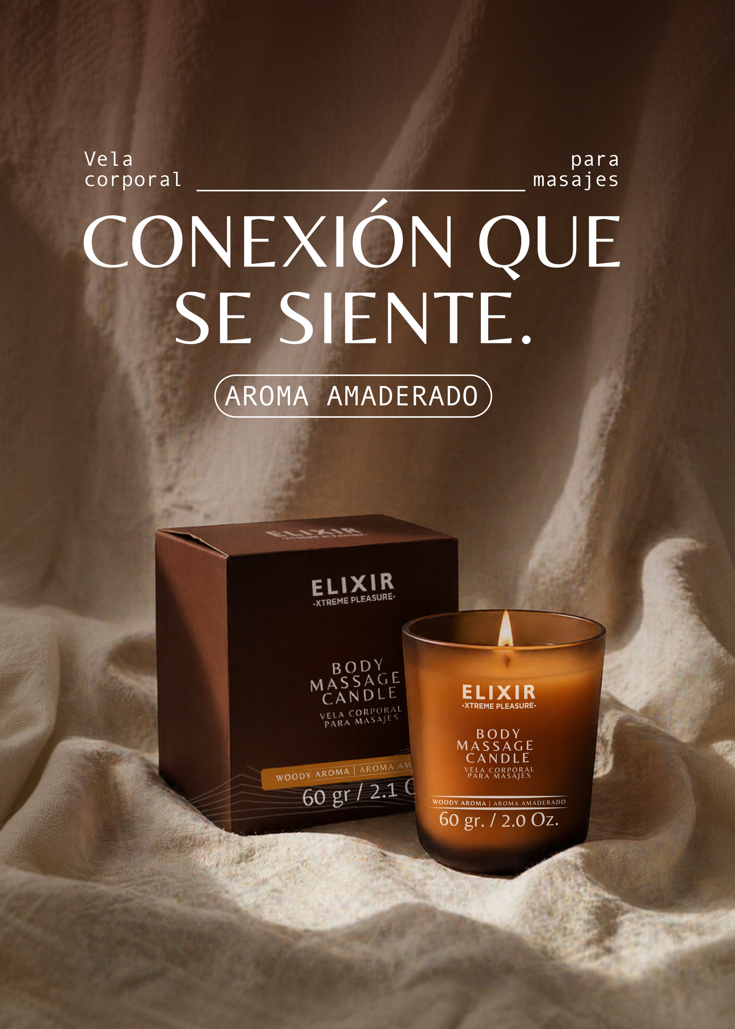 Vela Corporal para Masajes Elixir