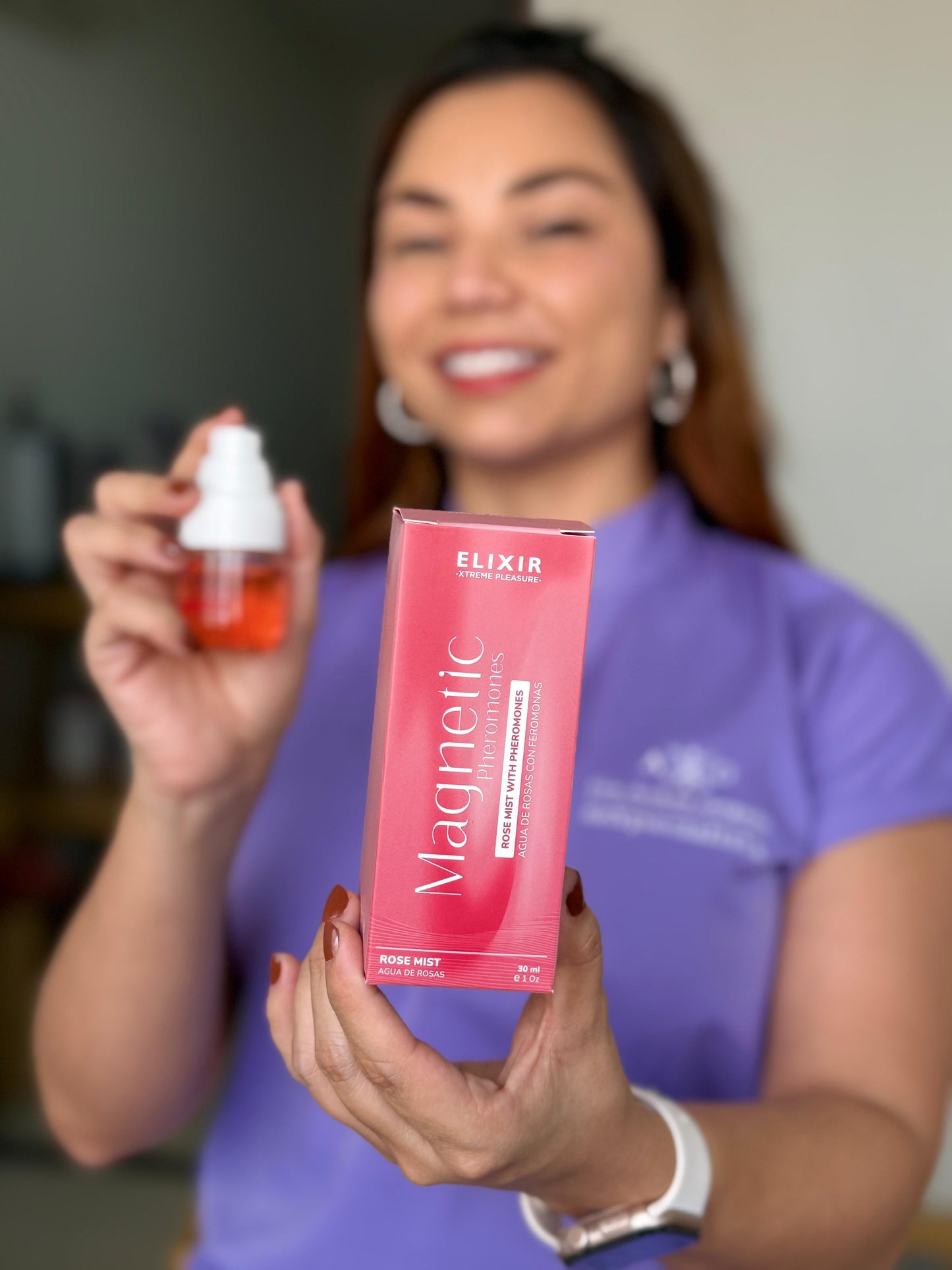 Agua de Rosas con Feromonas Magnetic Elixir