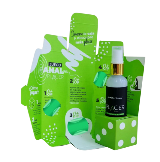 Lubricante anal ( incluye juego sexual de pareja)