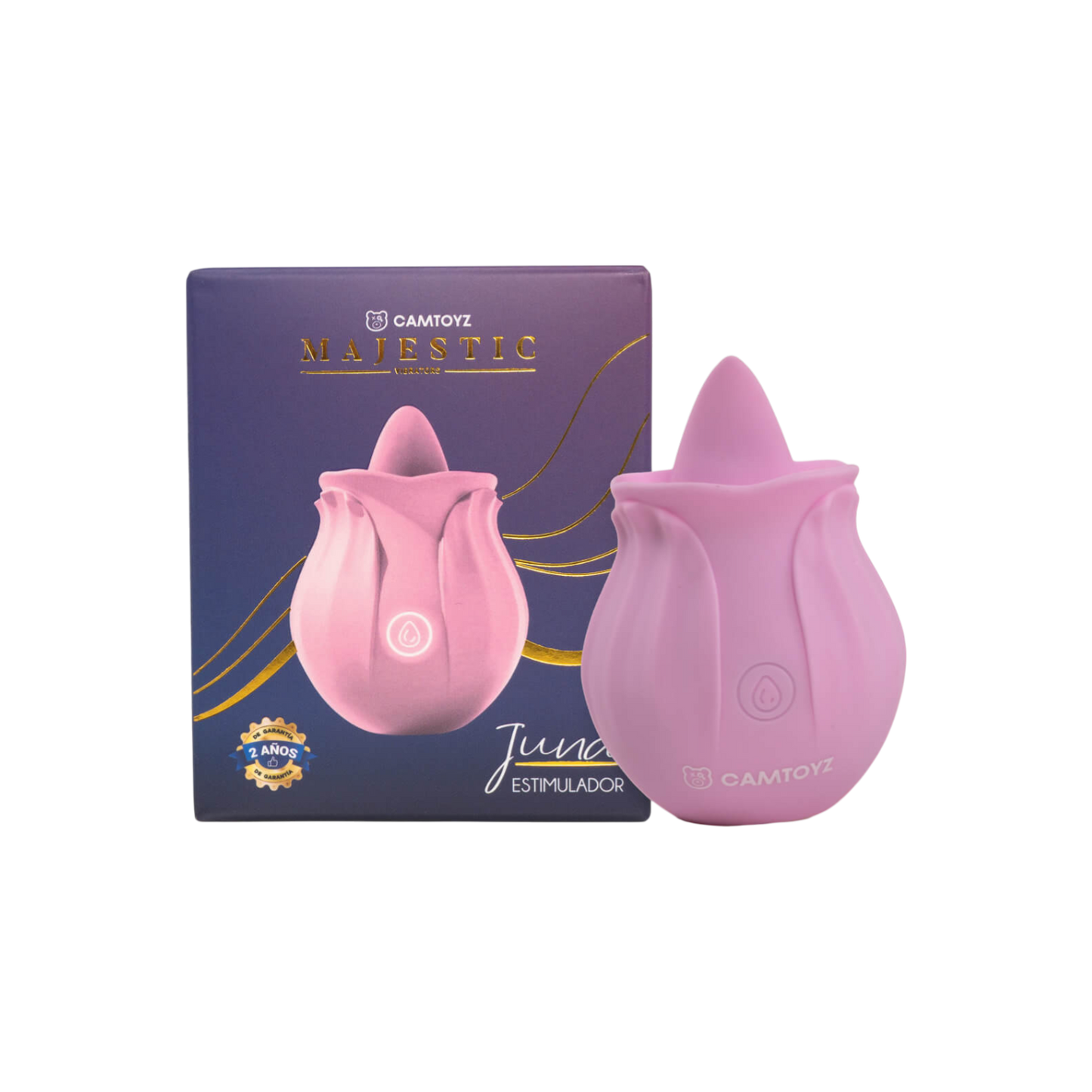 Majestic Vibrador con lengua Juna
