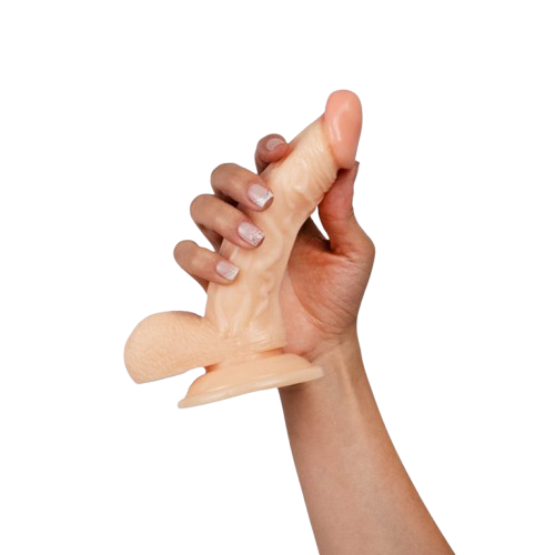 Dildo Curvo Realista Aton 17.5 cm