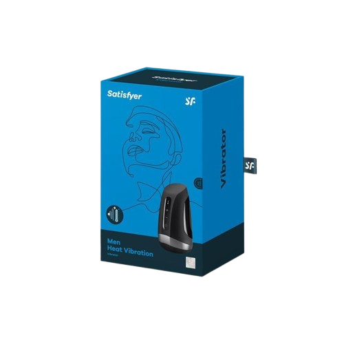 Satisfyer masturbador masculino con simulación de temperatura caliente corporal